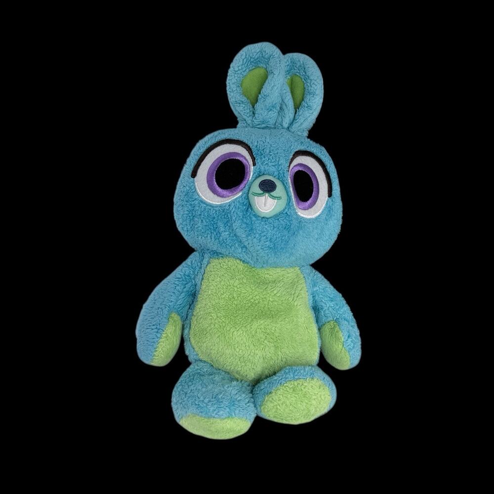 Kohl Cares Yotto Disney Pixar 12in Toy Story 4 Bunny Plush Blue Green Rabbit